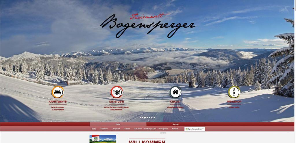 Apartmán Ferienwelt Bogensperger Mariapfarr Exteriér fotografie